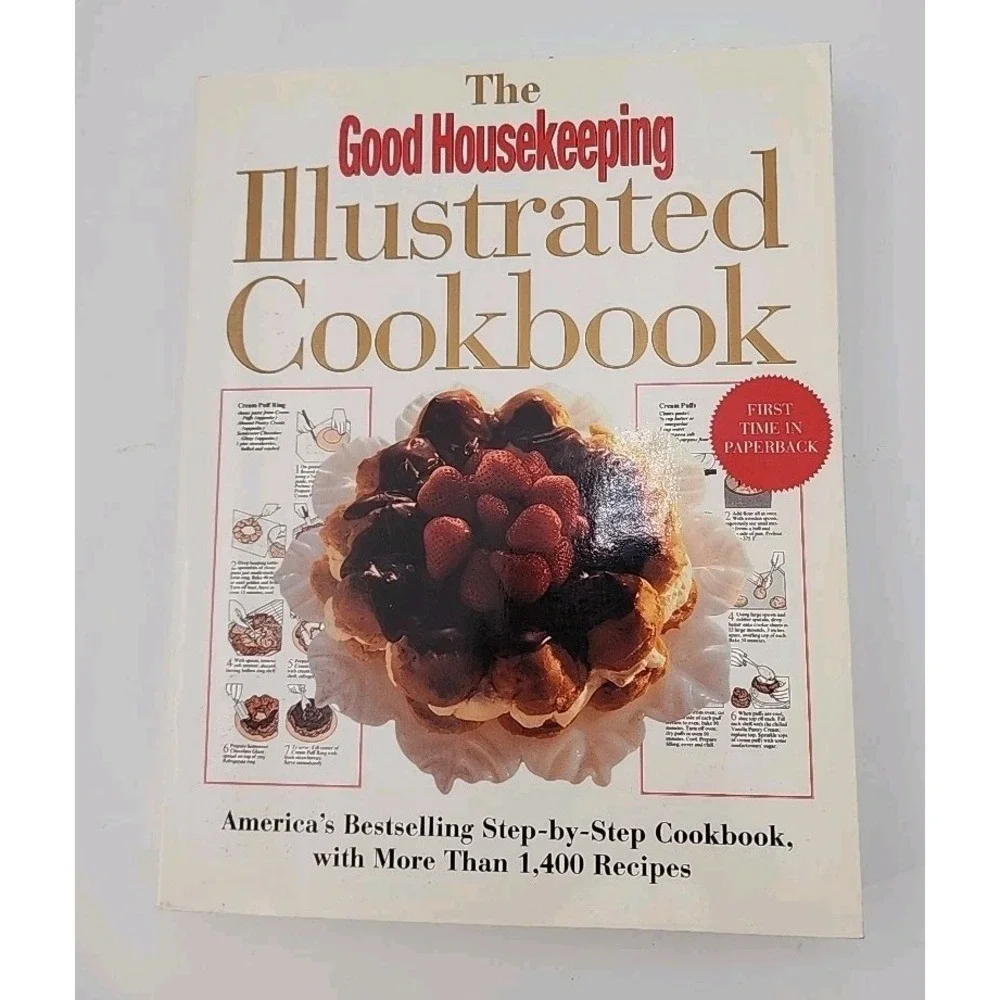 Vintage 1999 Good Housekeeping Illustrated Cookbook‎ 1st paperback edition